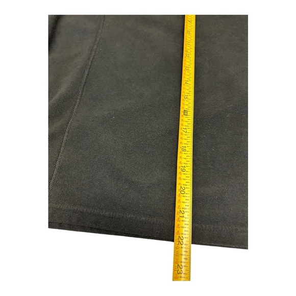 The North Face Black Quarter-Zip Fleece Pullover Women Long Sleeve size L Black - Picture 9 of 10